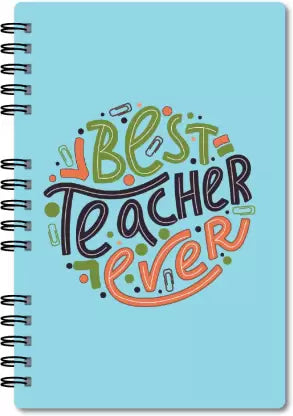 Creative Convert Best Teacher Ever Diary - Bbag | India’s Best Online Stationery Store