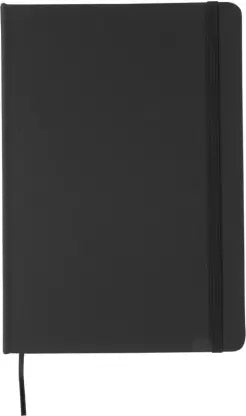back view of Creative Convert Black Leather Journal 