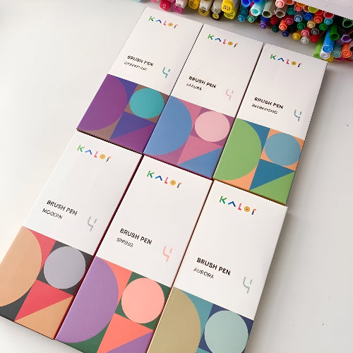 kaco kalor brush pen boxes /bbag indias best online store