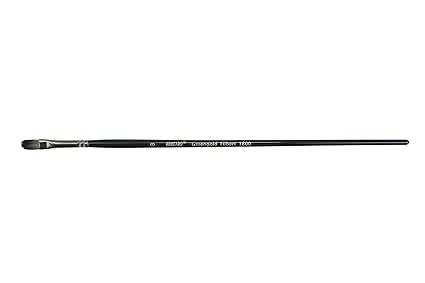 Brustro Greengold Filbert Brush Size 12 | Acrylic & Oil Painting Brush Bbag | India’s Best Online Stationery Store