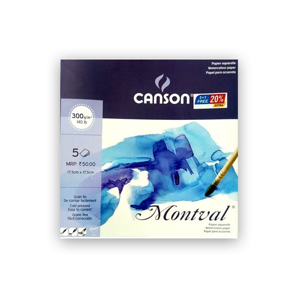 Canson Water Color Paper 5 Sheets