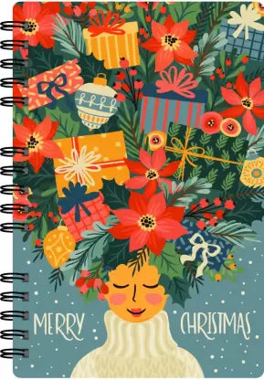 Great design on soft cover Creative Convert Merry Christmas Diary. Great option for Gifting during Christmas. 