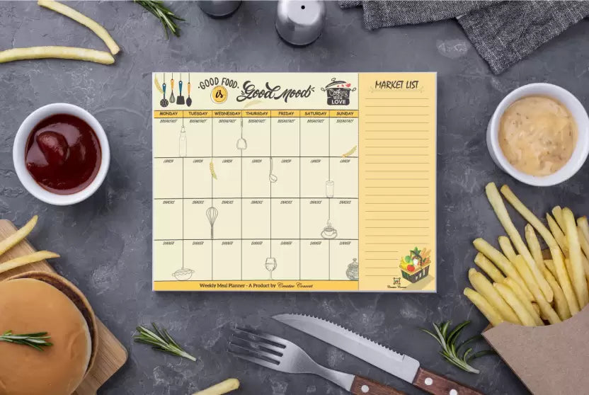 Creative Convert Meal Planner - Bbag | India’s Best Online Stationery Store