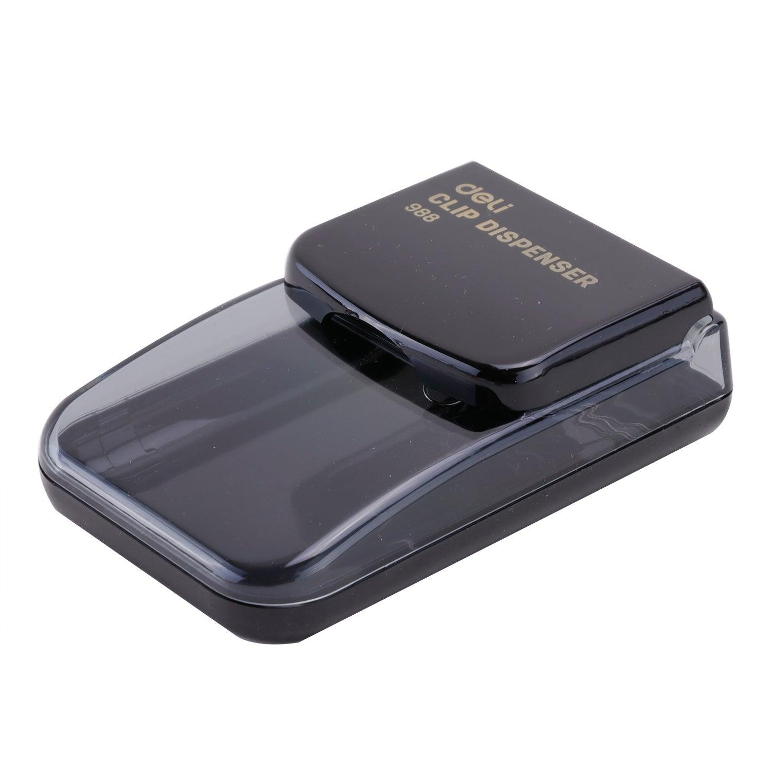 Black body with transparent Top Deli Clip Dispenser