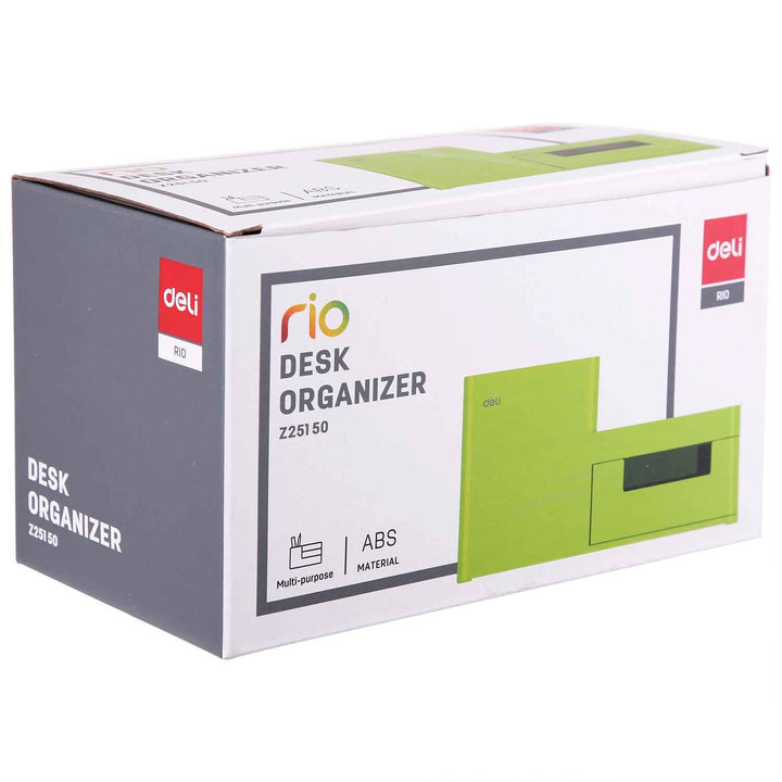 Deli Rio Multipurpose Desk Organizer ABS material