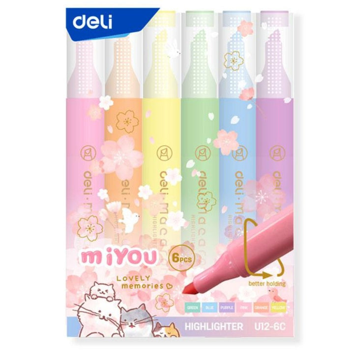 Deli Mi-You Lovely Memories Highlighter WU12-6C