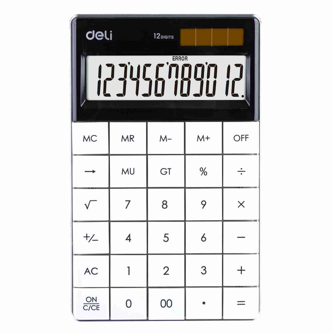 White Deli Modern Calculator 