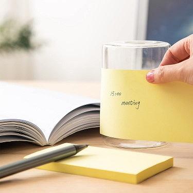 Deli Sticky Notes yellow convenient to use 