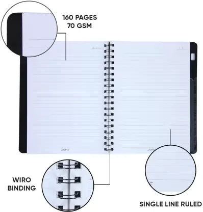 Doms 1 Subject Spiral Bound Notebook - Bbag | India’s Best Online Stationery Store