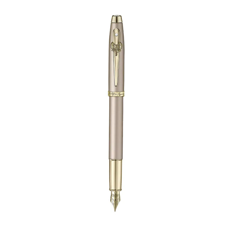Sheaffer 100 Emily in Paris Champagne Gold Fountain Pen 9377 Bbag | India’s Best Online Stationery Store