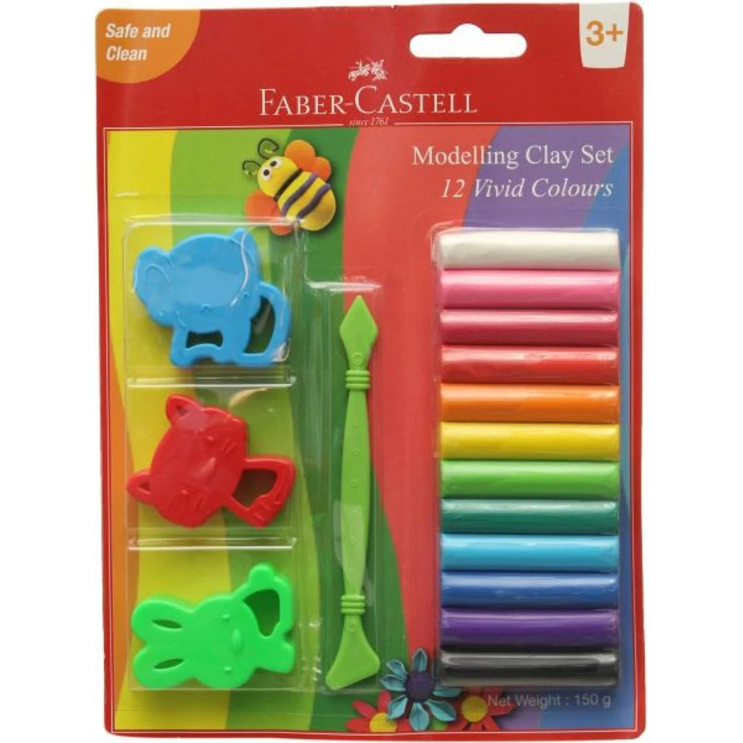 Faber-Castell 12 Modelling Clay