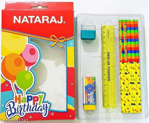 Nataraj Happy Birthday Kit: Celebrate with Style - Stationery Set