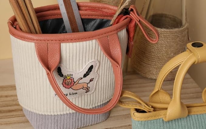 WOW WPC093 Expandable Pencil Pouch Large Capacity Cute Pencil Case Bbag | India’s Best Online Stationery Store