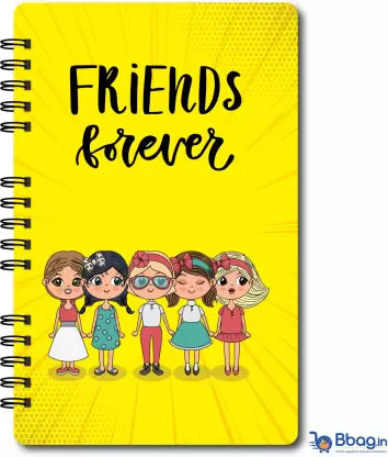 Creative Convert Friends Forever Diary - Bbag | India’s Best Online Stationery Store