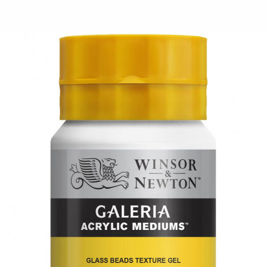 Winsor & Newton Galeria Acrylic Medium - Glass Beads Texture Gel - Jar of 250 ML