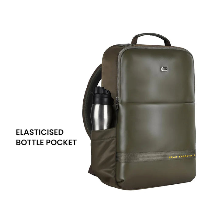 Gear Elevate Laptop Backpack Olive Laptop Bag Bbag | India’s Best Online Stationery Store