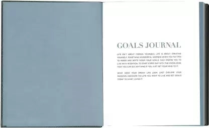 inside Pages of Creative Convert Goals Journal 