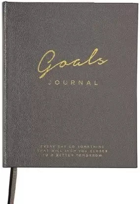 Grey colour Creative Convert Goals Journal 
