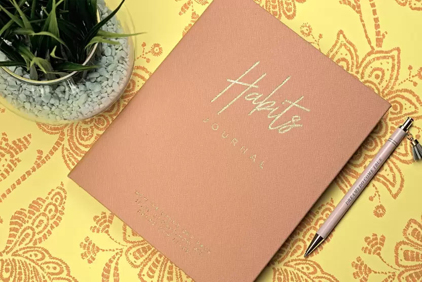 Pink colour Creative Convert Habits Planner 