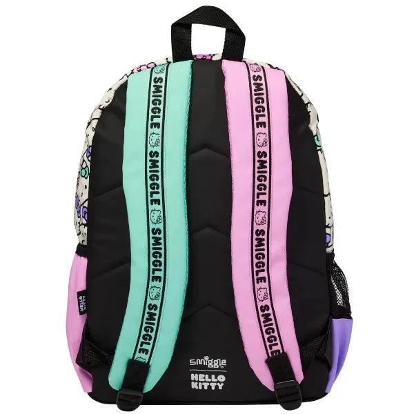 Smiggle Hello Kitty 17 Inch Backpack Cute School Bag with 3 Compartments Bbag | India’s Best Online Stationery Store