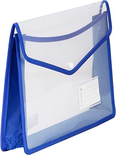 Worldone A3 Flexi Document Bag expandable PP File Folder with Snap Button Bbag | India’s Best Online Stationery Store