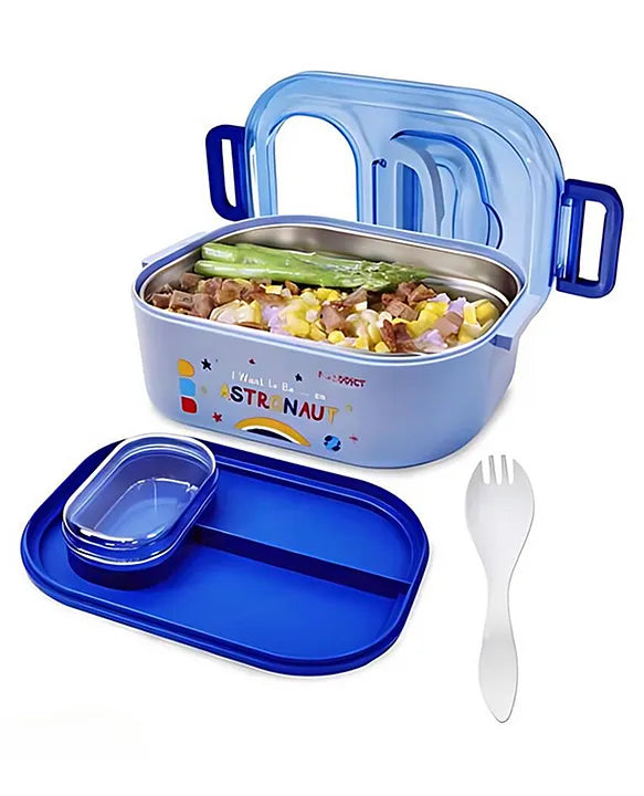 Stainless Steel Insulated Kids Lunch Box 700ml Bbag | India’s Best Online Stationery Store