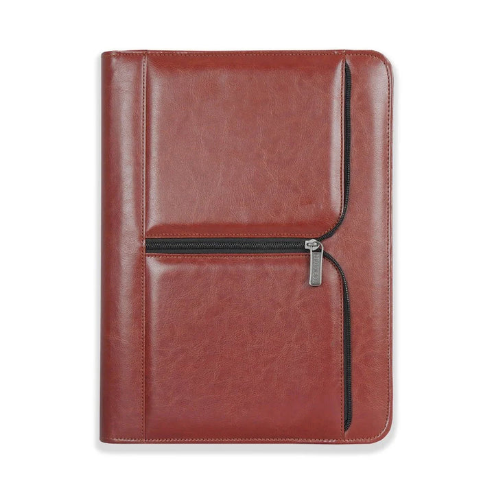 Premium Leather A4 Folder with Zipper  Professional Office Document Organizer Bbag | India’s Best Online Stationery Store