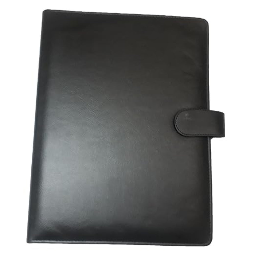Gemson Faux Leather Conference File Folder with Magnetic Lock Bbag | India’s Best Online Stationery Store