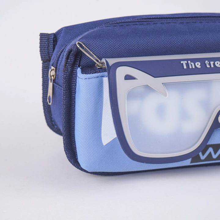 Kids Hard Shell Pencil Case with Transparent Glasses Design Bbag | India’s Best Online Stationery Store