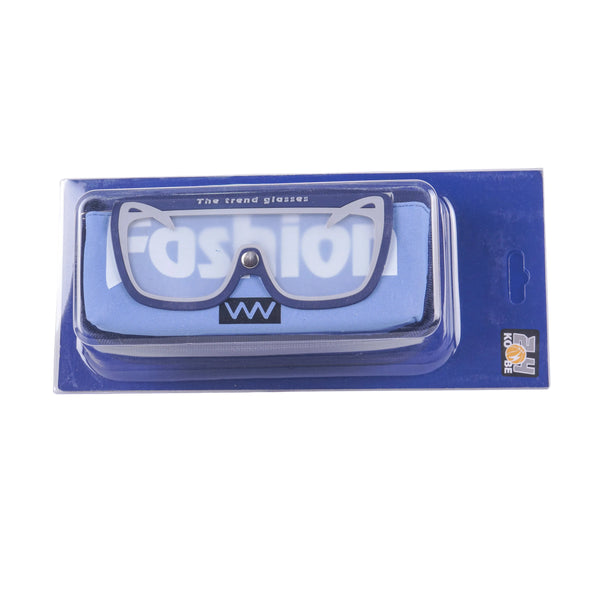 Kids Hard Shell Pencil Case with Transparent Glasses Design Bbag | India’s Best Online Stationery Store