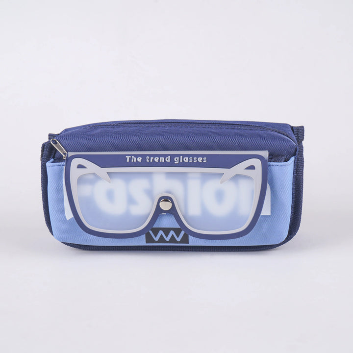 Kids Hard Shell Pencil Case with Transparent Glasses Design Bbag | India’s Best Online Stationery Store