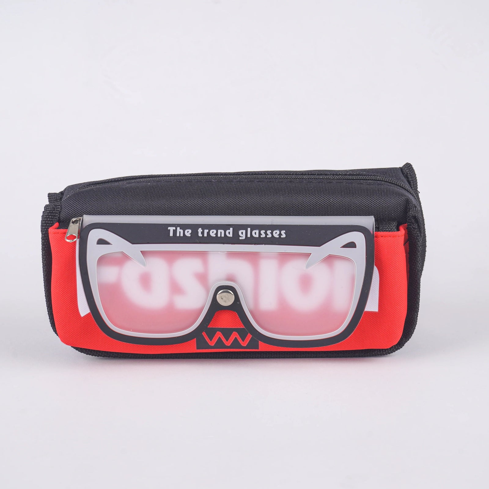 Kids Hard Shell Pencil Case with Transparent Glasses Design Bbag | India’s Best Online Stationery Store