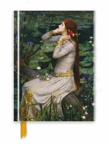 Waterhouse Ophelia Foiled Journal Flame Tree A5 Premium Notebook Bbag | India’s Best Online Stationery Store
