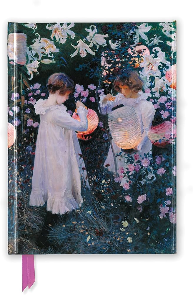 John Singer Sargent Carnation Lily Lily Rose Foiled Journal |Flame Tree A5  Notebook Bbag | India’s Best Online Stationery Store