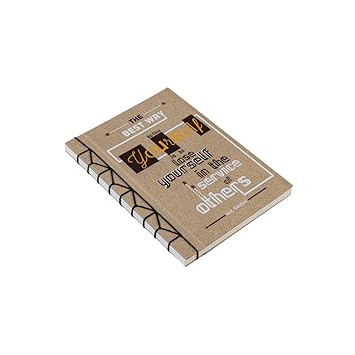 Numic A5 Quote Notebook Ruled & Plain Hardbound Journal Bbag | India’s Best Online Stationery Store