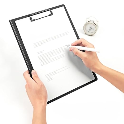 Kinbor A4 Clipboard File Online Hardboard Clip File for Office & School Bbag | India’s Best Online Stationery Store