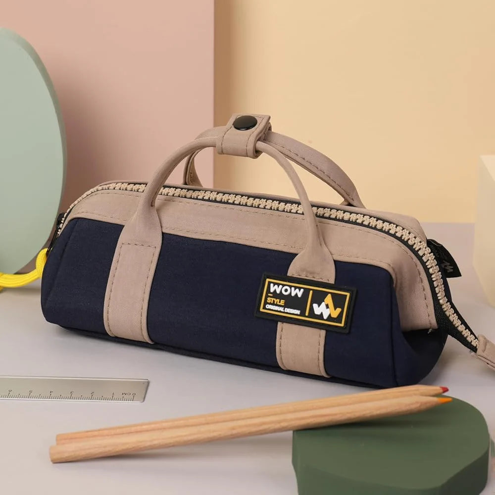 WOW Handy Multi-Function Pencil Pouch with Handle Bbag | India’s Best Online Stationery Store