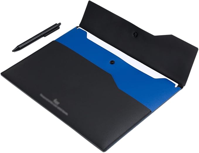 FIZZ A4 Waterproof File Pouch  Double Layer Plastic Document Organizer Bbag | India’s Best Online Stationery Store