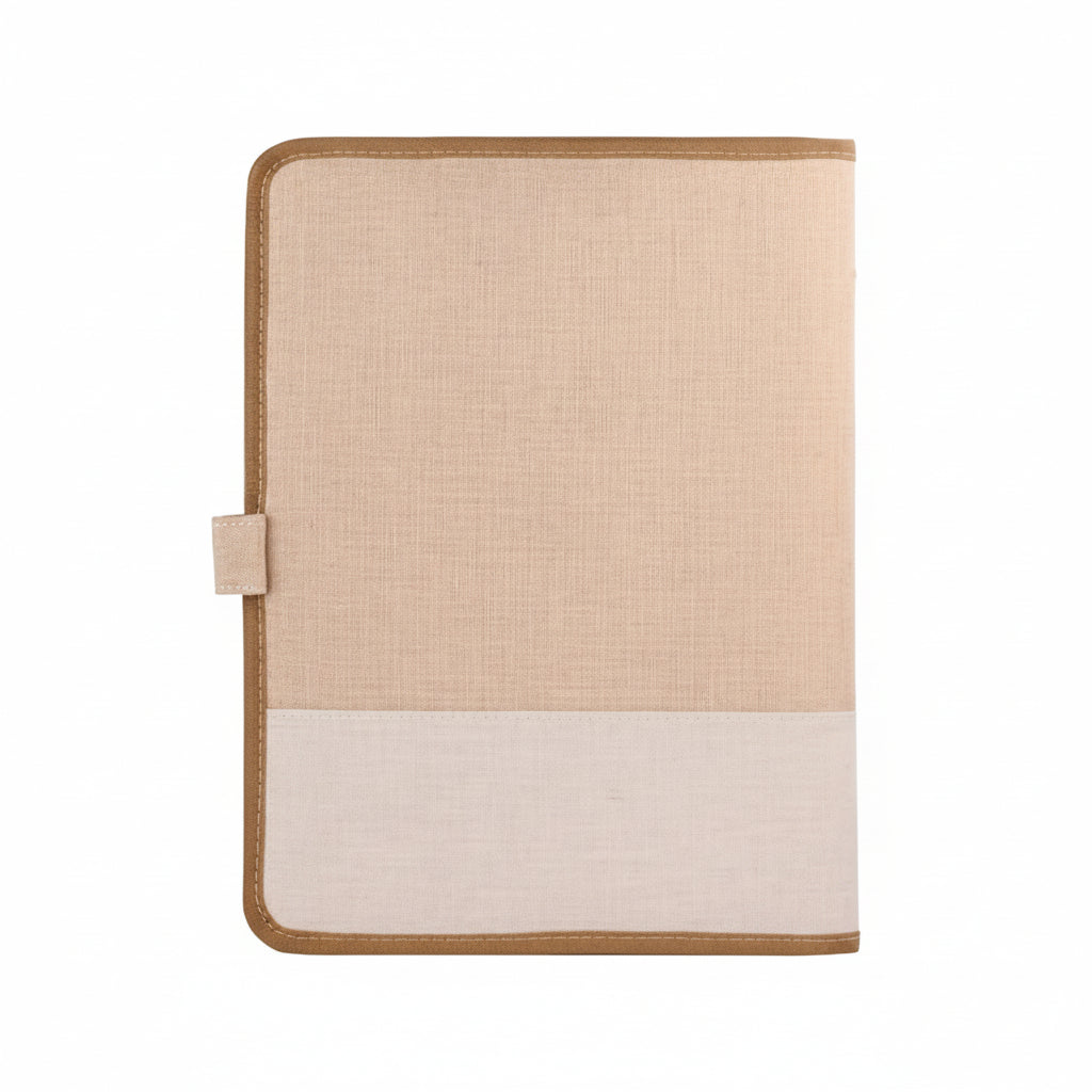 Jute A4 File Folder for Documents Eco-Friendly Conference Organizer Bbag | India’s Best Online Stationery Store