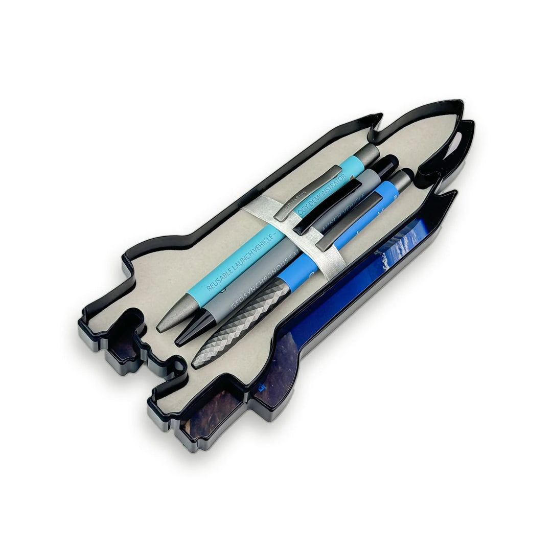 Submarine ISRO OrbitX Pen Set of 3 Space-Themed Ball Pens Bbag | India’s Best Online Stationery Store