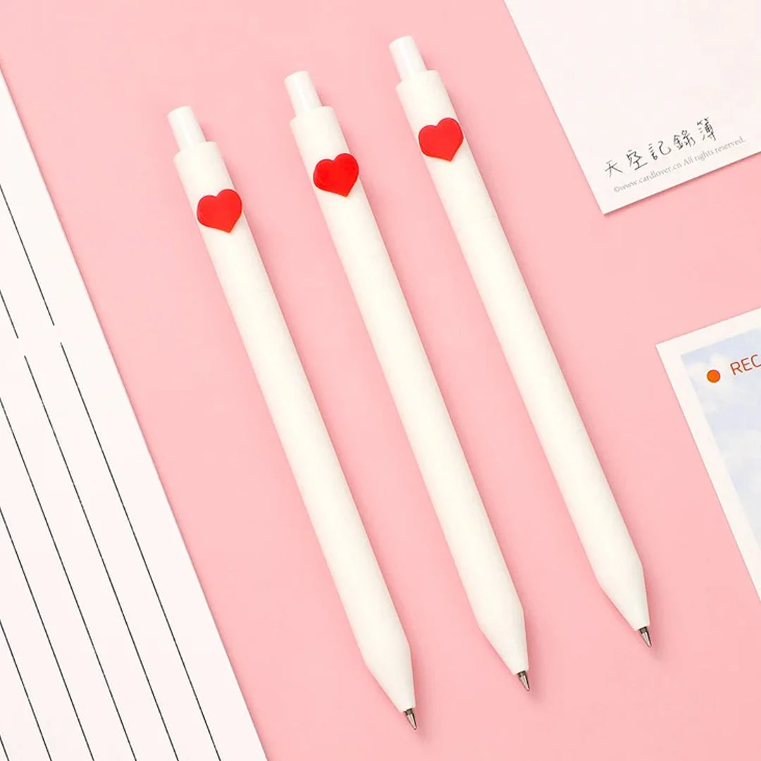 Kacogreen Alpha Love Pen Heart Set