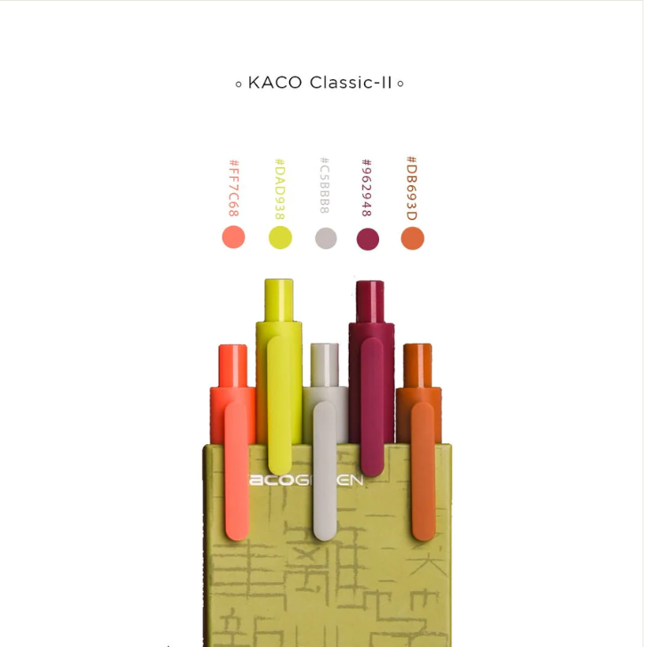 Kacogreen Pure Gel Ink Pens - Bbag | India’s Best Online Stationery Store