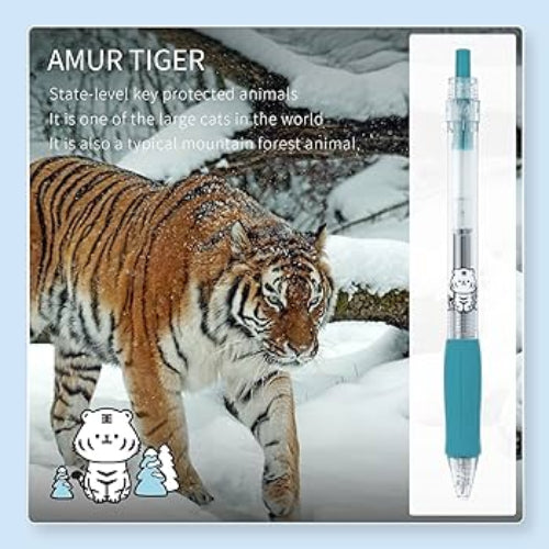 kaco keybo gel pen tiger/display / bbag indias best online store