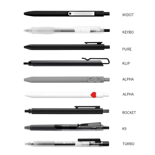 kaco refill black bullet tip set / bbag india's best online store