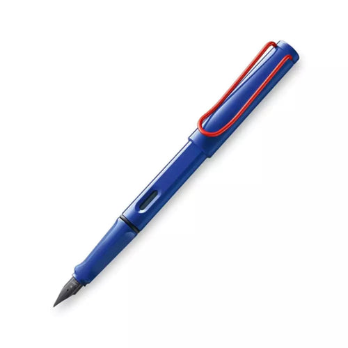 Lamy Fountain Pen Safari Blue And Red / Bbag Indias Best Online Store
