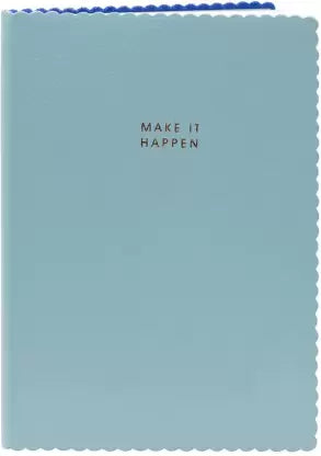 Blue colour Creative Convert Make It Happen Journal 