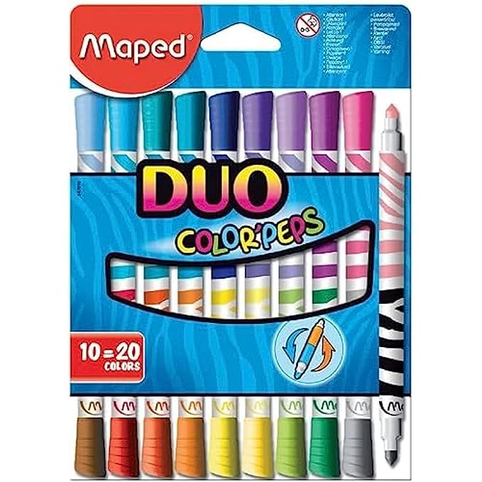 Maped Color Peps Duo Colors - Bbag | India’s Best Online Stationery Store