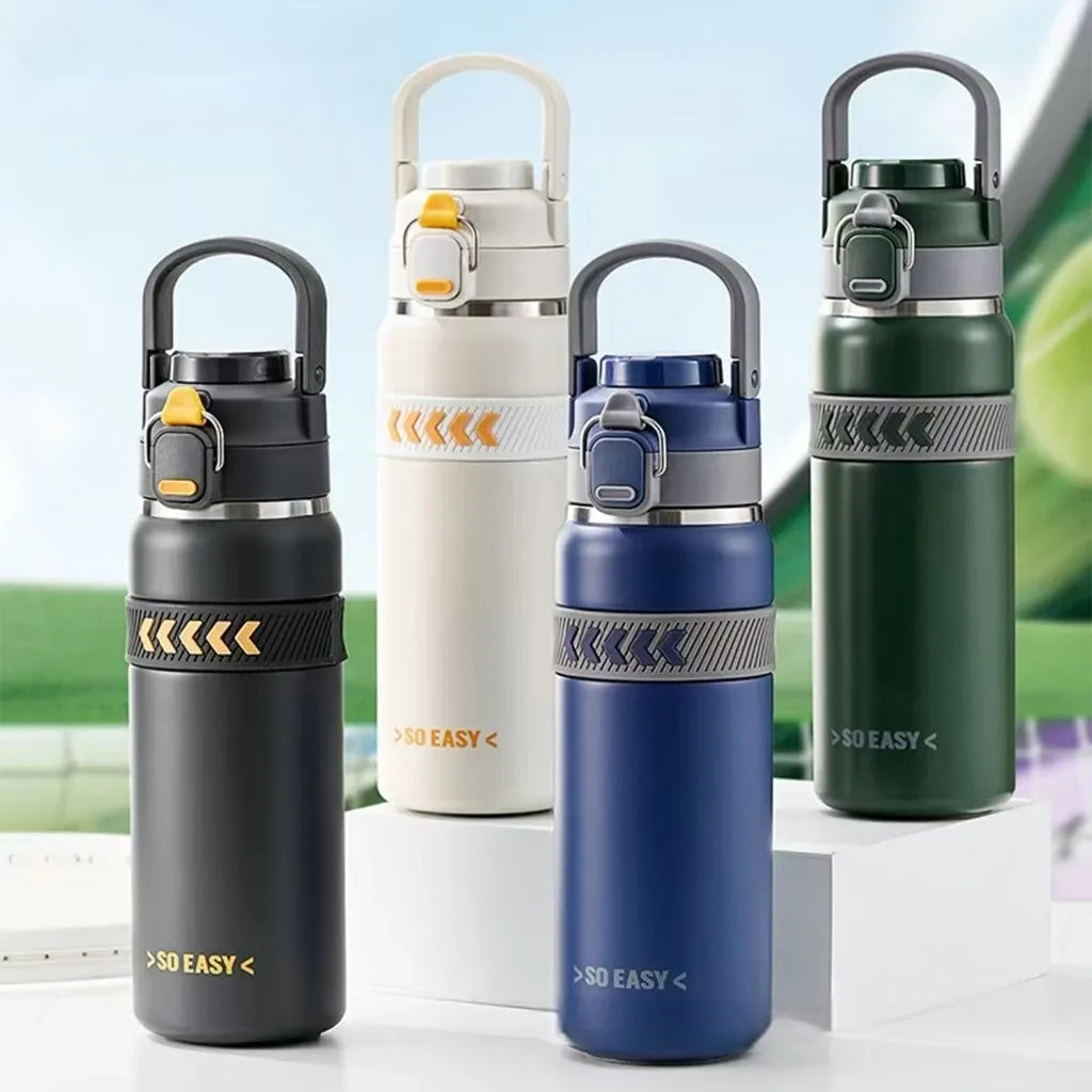 M-CHEN 750ml Stainless Steel Thermal Bottle with Lock Bbag | India’s Best Online Stationery Store