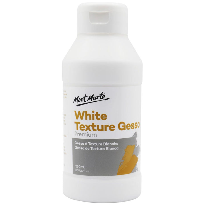 White Texture Gesso Premium 250ml – Versatile Surface Preparation