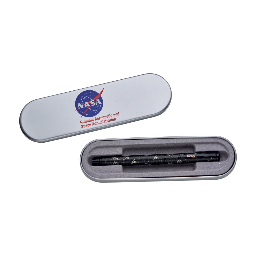Submarine NASA Roller Pen Chrome Finish Premium Space-Themed Pen Bbag | India’s Best Online Stationery Store